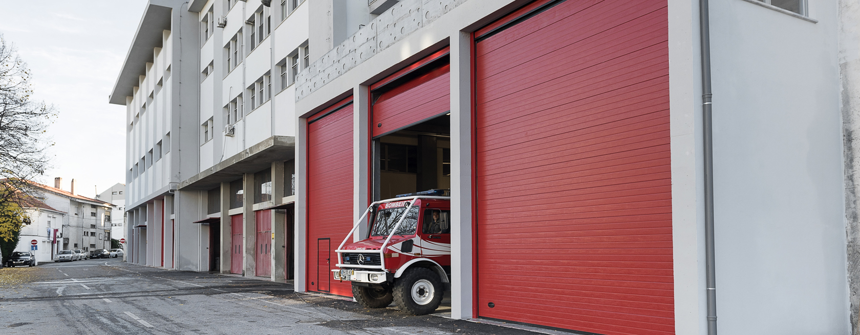 Adjustments to Covilhã Volunteer Firemen Station